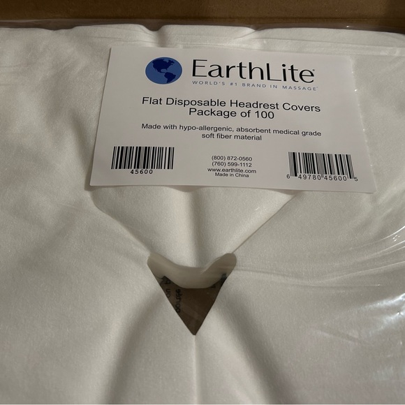 EarthLite Flat Disposal Headrest Covers - Picture 2 of 3